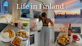Slow living in Finland | Cozy winter cooking & baking ❄️| Silent vlog | Christmas after work