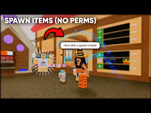 How to Spawn Items Inside House🏠 without Permission in Fling Things and People 😜 (troll players lol)