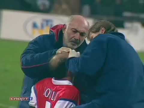 Liga de Campeones 98/99: Dynamo Kiev 3-1 Arsenal FC (04/11/1998). Narración en ruso.