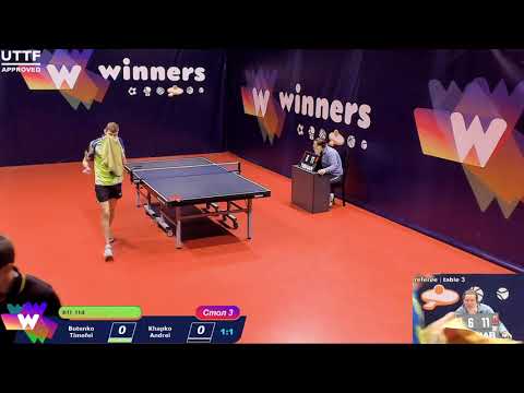 WINners Cup Table 3 19.12.2020 Butenko Timofei - Khapko Andrei