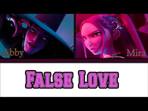 Mira, Abby - False Love (Color Coded Lyrics) [ fansong by AI ]