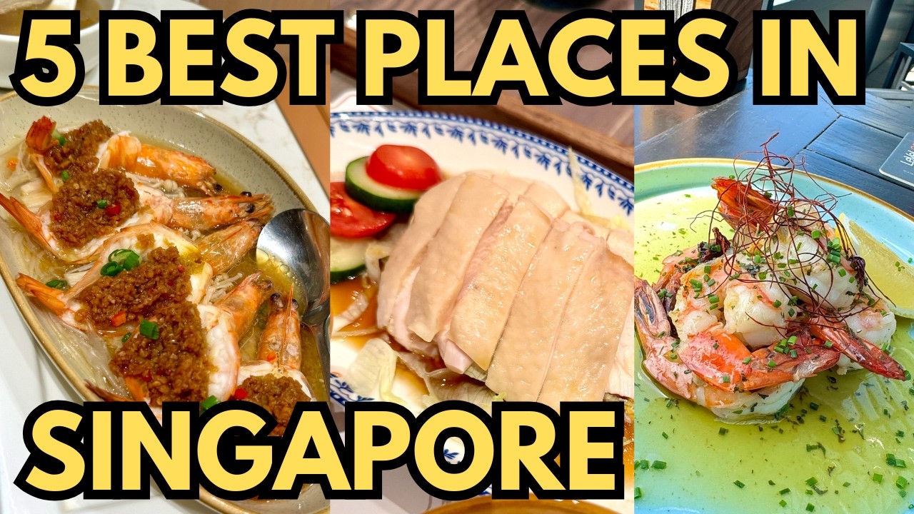 🔥 5 BEST Restaurants in Singapore That Will SHOCK YOUR TASTE BUDS