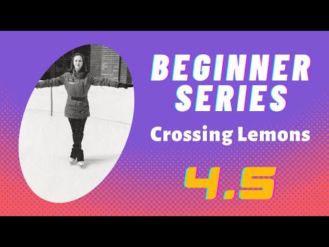How to do Forward Crossing Lemons on Ice | Beginner Learnt to Ice Skate Series thumbnail