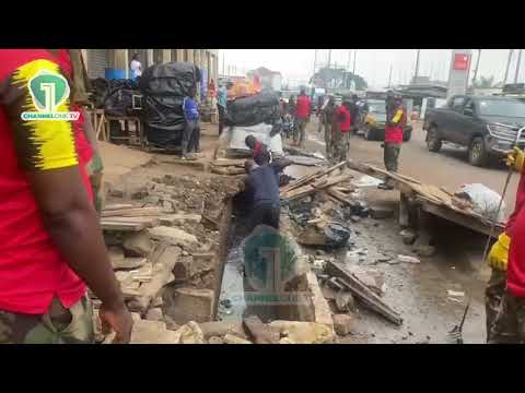 Tse Addo Residents Join National General Cleaning Exercise