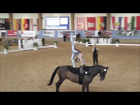 Deutsche Meisterschaft München 2025 - Einzelvoltigieren - Ronja Kähler