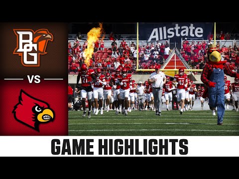 Bowling Green Falcons vs. Louisville Cardinals Game Highlights | 2025 ACC Football