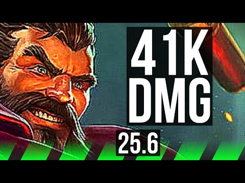 GRAVES vs KINDRED (JGL) | Dominating, 41k DMG | KR Grandmaster | 25.6
