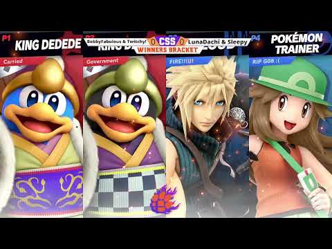 CSS 37 Doubles - W - Bobby & Twitchy! (DDD/Sora) vs. LunaDachi & Sleepy (Cloud/PT/Falco) - SSBU