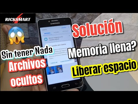 Como liberar espacio Memoria llena sin tener nada Solución liberar espacio teléfono android