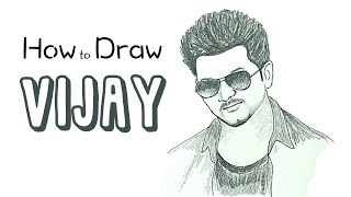How to Draw Vijay