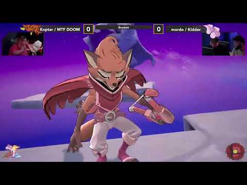 Kopter (Loxodont) + MTF DOOM (Ranno) vs mordo (Fleet) + Kidder (Ranno) - ARRIVAL - Rivals Of Aether