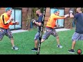 CHAVEZ JR MITT TRAINING IN BACKYARD - STAYING READY FOR POTENTIAL BIG RETURN FIGHTS AT 1681