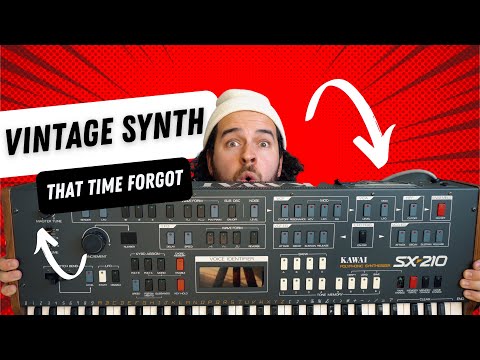 Exploring a RARE Japanese vintage synthesizer (and its not what you think)