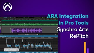 Video thumbnail for How to use Synchro Arts RePitch ARA Plugin in Pro Tools by Avid Pro Tools