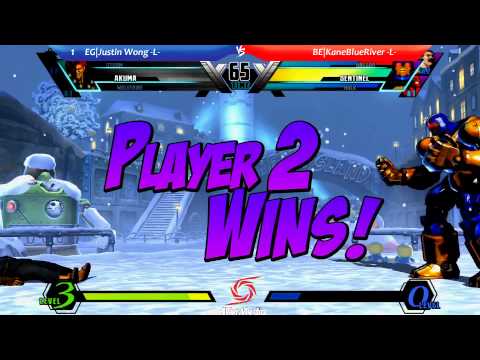 Grand Final UMvC3 Gamerbyte.cl Tournament BE|Kaneblueriver vs EG|Justin Wong