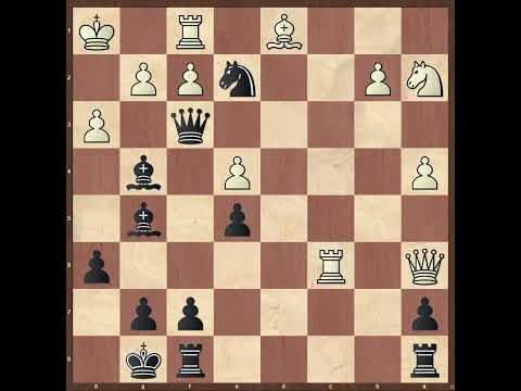 Checkmate Puzzle nr. 22 (Marikova vs. Van Foreest) (2012)