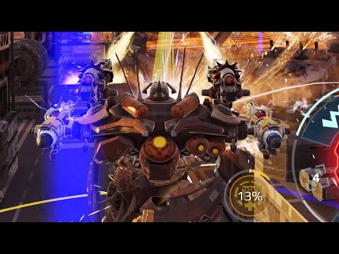 Trying out a hybrid titan: Lantern/Vajra Heimdall — War Robots