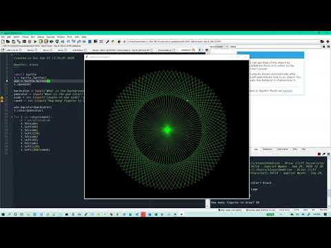 Python Rhombus Flower