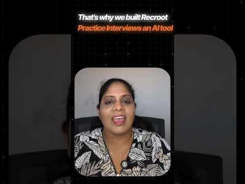 Why We Built Recroot Practice Interviews | Master Every Interview with AI Confidence