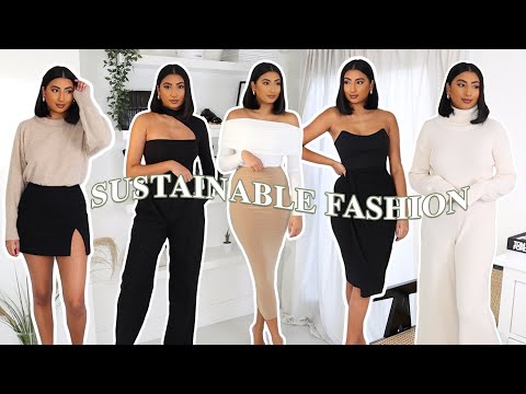 SUSTAINABLE TRY ON HAUL & BRANDS YOU *NEED* TO KNOW | AYM STUDIO, NU-IN, COCOON CLUB
