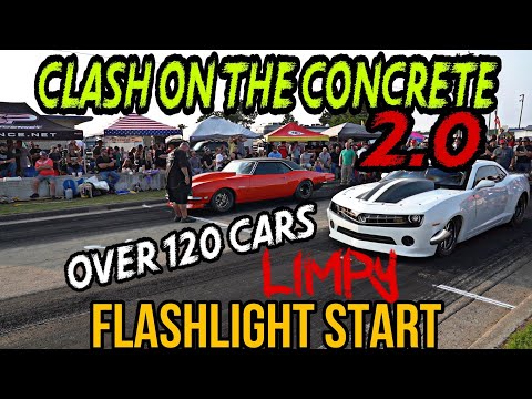 Big Wheelies Close Calls Wrecks Huge Legal Street Race - H-Town Throwdown -Clash On The Concrete 2.0