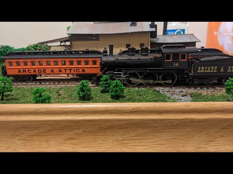 Vintage AHM Arcade & Attica #14 Coach pulll-shove HO scale