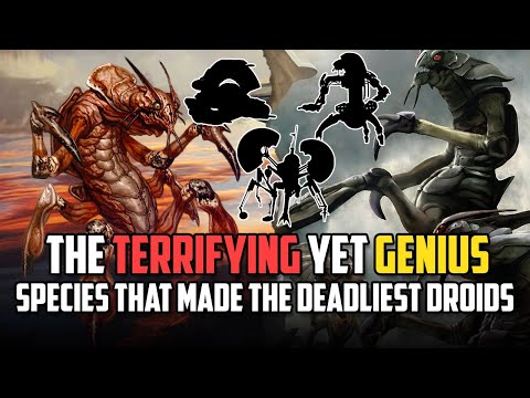 The Disturbing Secrets Behind the Species that Designed the Droideka [& So Many Other Droids]