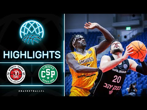 Hapoel Jerusalem v Limoges CSP - Highlights | Basketball Champions League 2020/21