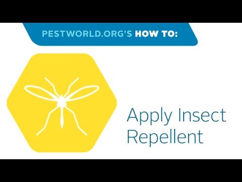 How to Apply Insect Repellent - NPMA