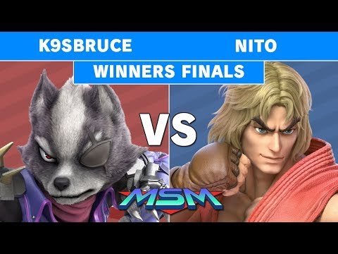 MSM 214 - TG | K9sbruce (Wolf) Vs Nito (Ken) Winners Finals - Smash Ultimate