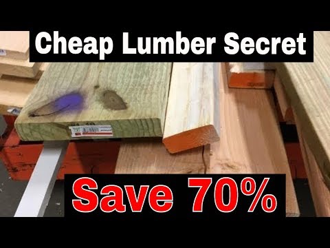 How to get 70% OFF GOOD CHEAP LUMBER from Home Depot &...