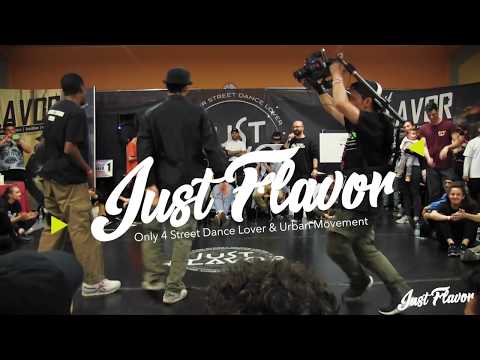 JUST FLAVOR 2019 • HIP HOP 1VS1 • Raoul vs Dudu • SEMIFINAL • FREESTYLE BATTLES