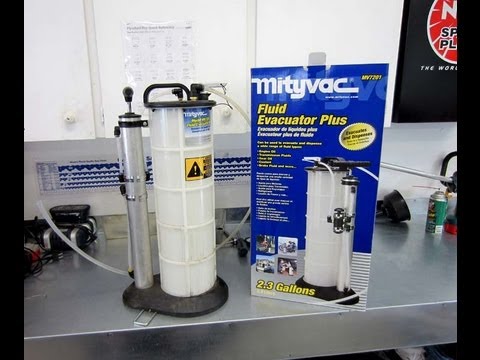 TOOL REVIEW - Mityvac MV7201 Fluid Evacuator Pump - A "MUST HAVE TOOL"! - Video