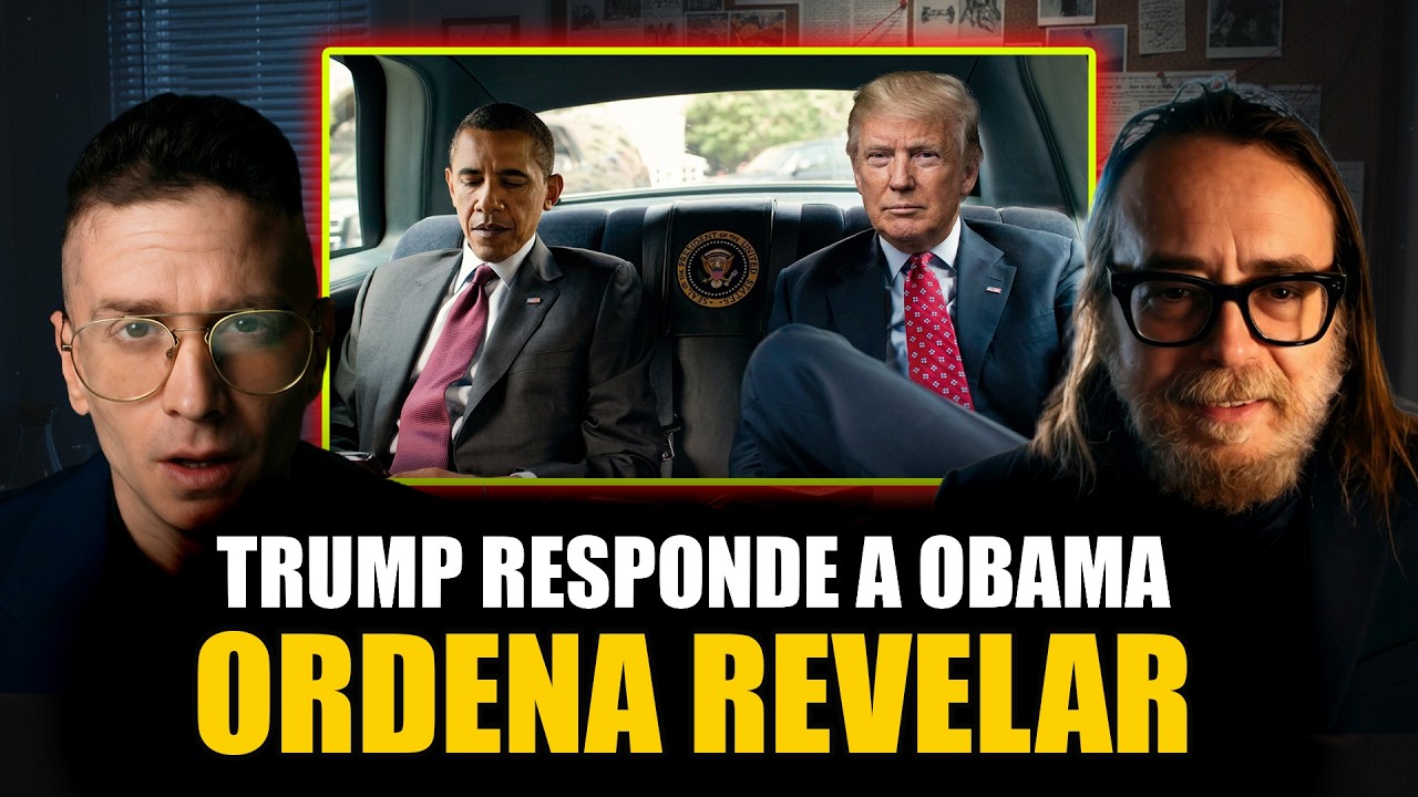 TRUMP RESPONDE A OBAMA: Ordena revelar TODOS los archivos de vida extraterrestre y OVNIs