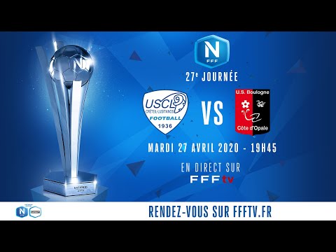 J27 : US Créteil Lusitanos - US Boulogne CO en direct sur FFFtv I National FFF 2020-2021