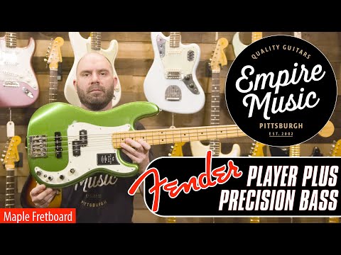 Бас-гитара FENDER PLAYER PLUS PRECISION BASS MN CMJ - фото 1 - id-p2744188830