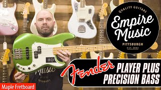 Video thumbnail for Fender Player Plus Precision Bass (Maple Fretboard) - EMPIRE MUSIC by Empire Music