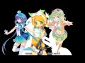 Vocaloid Bad Apple! Rin Kagamine, GUMI, Aoki ...