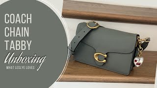 Coach Chain Tabby in Sage | Detailed Review, Features & What Fits!