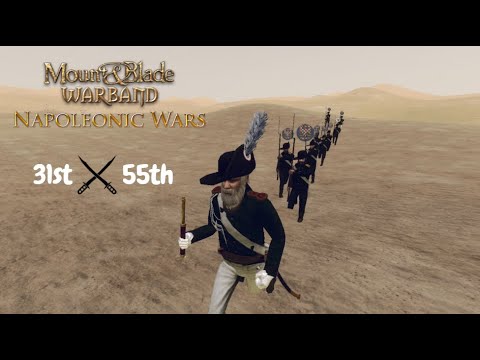 CLOSE GAME | 31st vs 55th Lights in Mount & Blade Napoleonic Wars