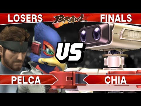 Smash Brawl - Pelca (Falco / Snake) vs Chia (ROB) - BTiKC Losers Finals