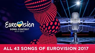 RECAP: All the songs of the 2017 Eurovision Song Contest