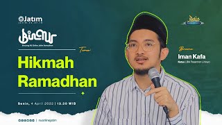 Binnur (Bincang NU Online Jatim Ramadhan) bersama Iman Kafa