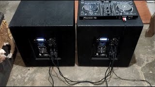 Conexiones entre Subwoofer activos - Salidas de Link (1)