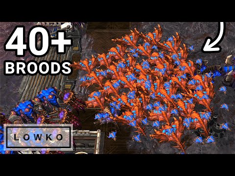 StarCraft 2: Sudden BROOD LORD Switch! (Ragnarok vs Cure)