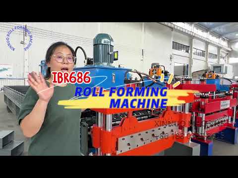IBR 686 Roll Forming Machine | High-Speed Roofing Sheet Production
