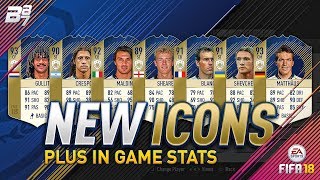 BRAND NEW ICONS AND IN GAME STATS OF EVERY ICON!  