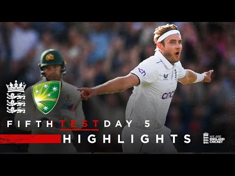 Broad's Fairytale Ending! | Highlights - England v Australia Day 5 | LV= Insurance Test 2023