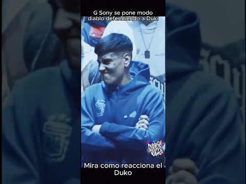 G Sony Saca Todo Defendiendo al Duki 😱 #Gsony #coqeeinmontana #duki #ligabazooka #batalladegallos
