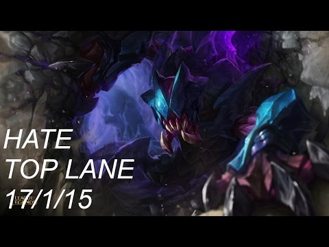 Top Bruiser Rek'Sai Full Gameplay feat Hate 17/1/15